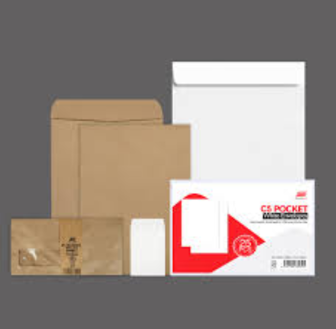 ECONOMIC C5 WHITE CATRIDGE ENVELOPES 1000PCS